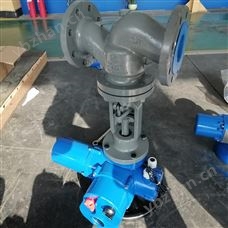 一体化调节电动法兰截止阀