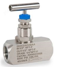 進口高壓針型閥