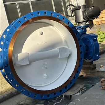 普通型法兰涡轮硬密封电动蝶阀 DN1400