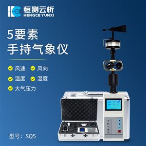 五参数手持气象站