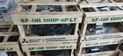 三菱电机SF-QR 7.5KW卧式安装