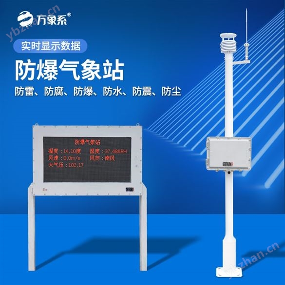 化工厂防爆气象站