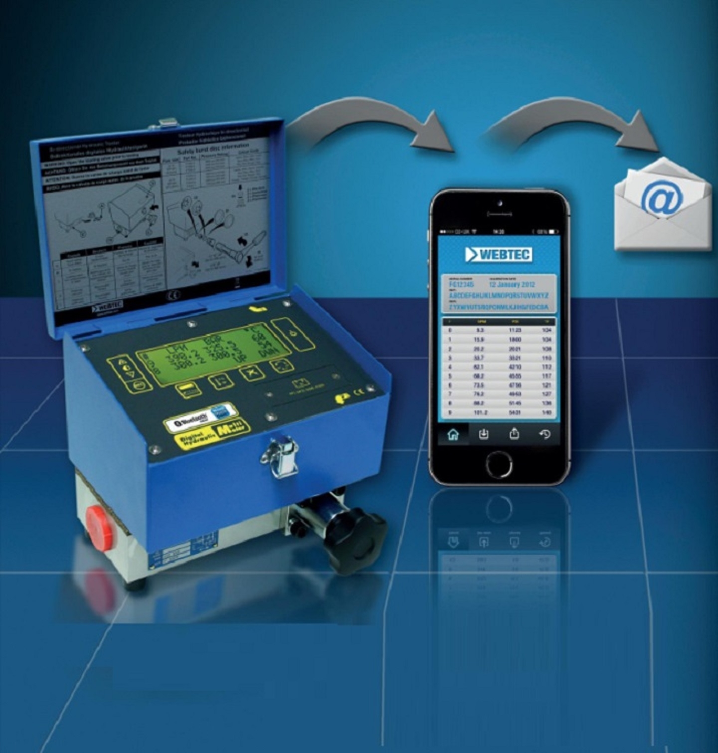 便携式液压测试仪:DHM804-S-6库号：M411261