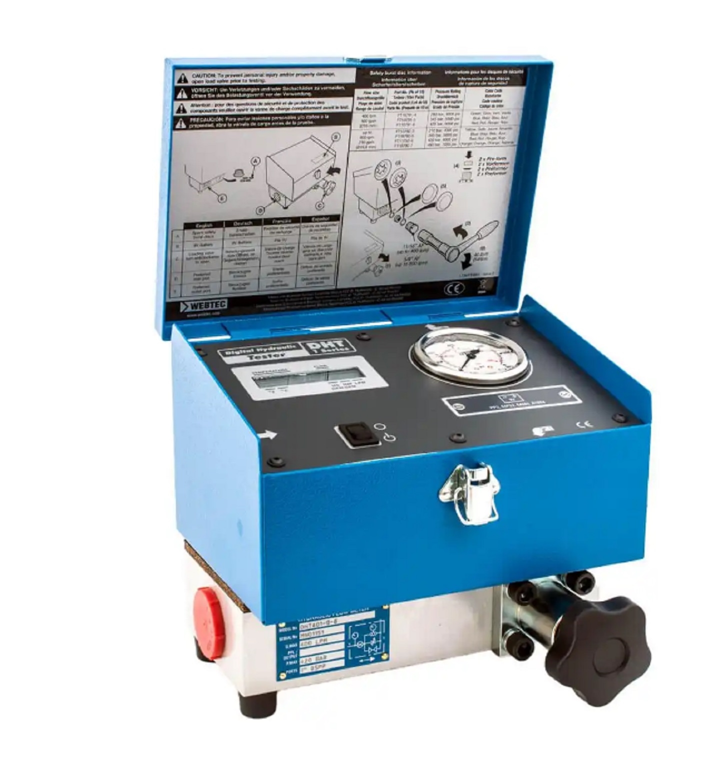 便携式液压测试仪:DHM804-S-6库号：M411261