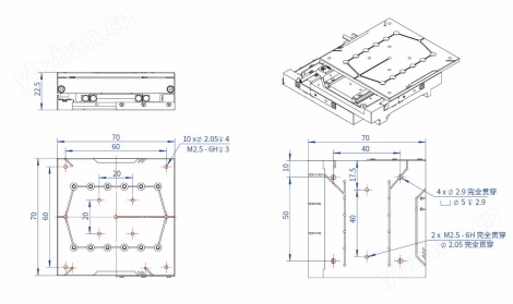 JKZC-XY-36B雙軸長行程壓電滑臺