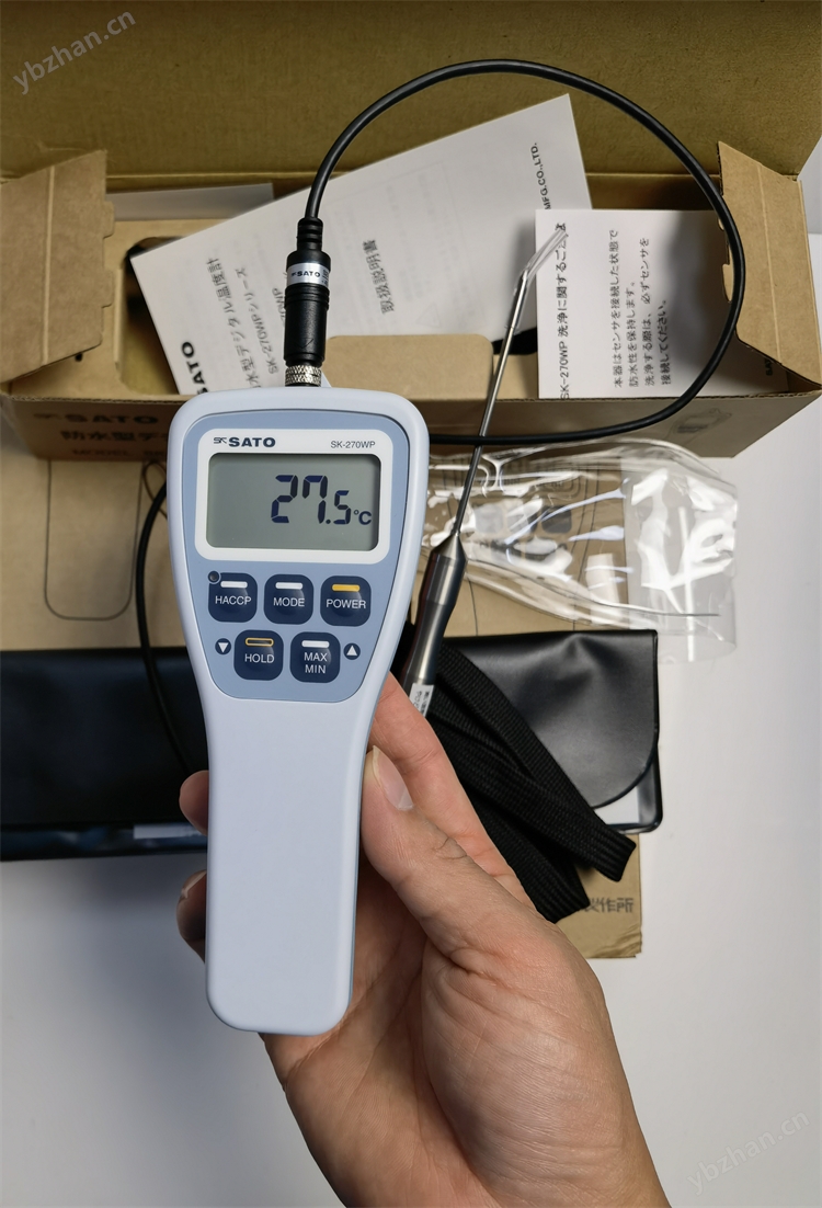 SK-270WP佐藤sksato数字温度计8078-00带标准传感器S270WP-01