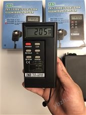 中国台湾泰仕TES数字式照度计可见光测试仪TES-1334A