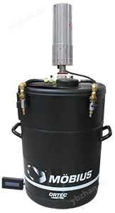 Mobius Liquid Nitrogen Condensing Dewar for Radiation Detector