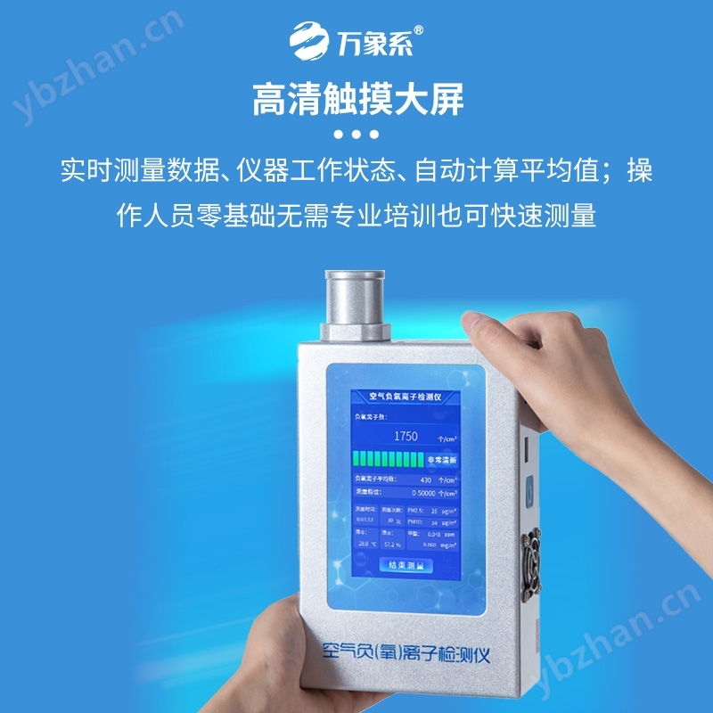 Air negative oxygen ion detector