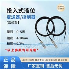 深井专用投入式液位计 高灵敏度