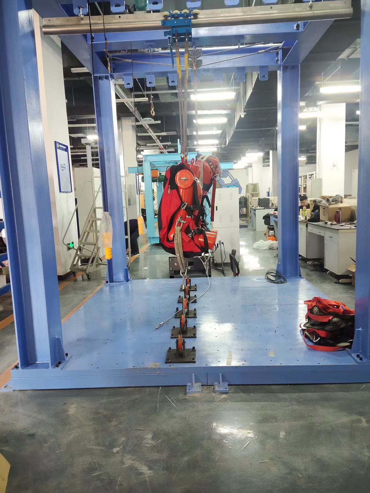 安全網安全帶剛性導軌柔性導軌沖擊荷載試驗機