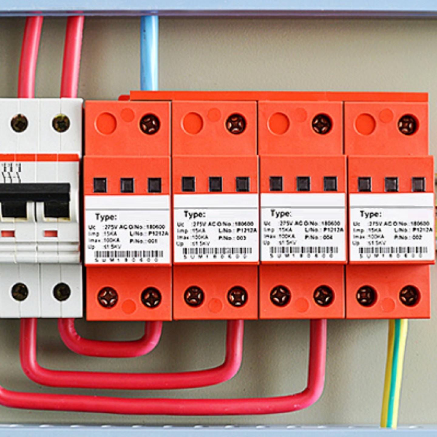 二级电源防雷器（订货号：200700） 型号:PBAA-255库号：M412221